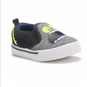 OshKosh B’Gosh Austin Print Slip-On Monster-NIB